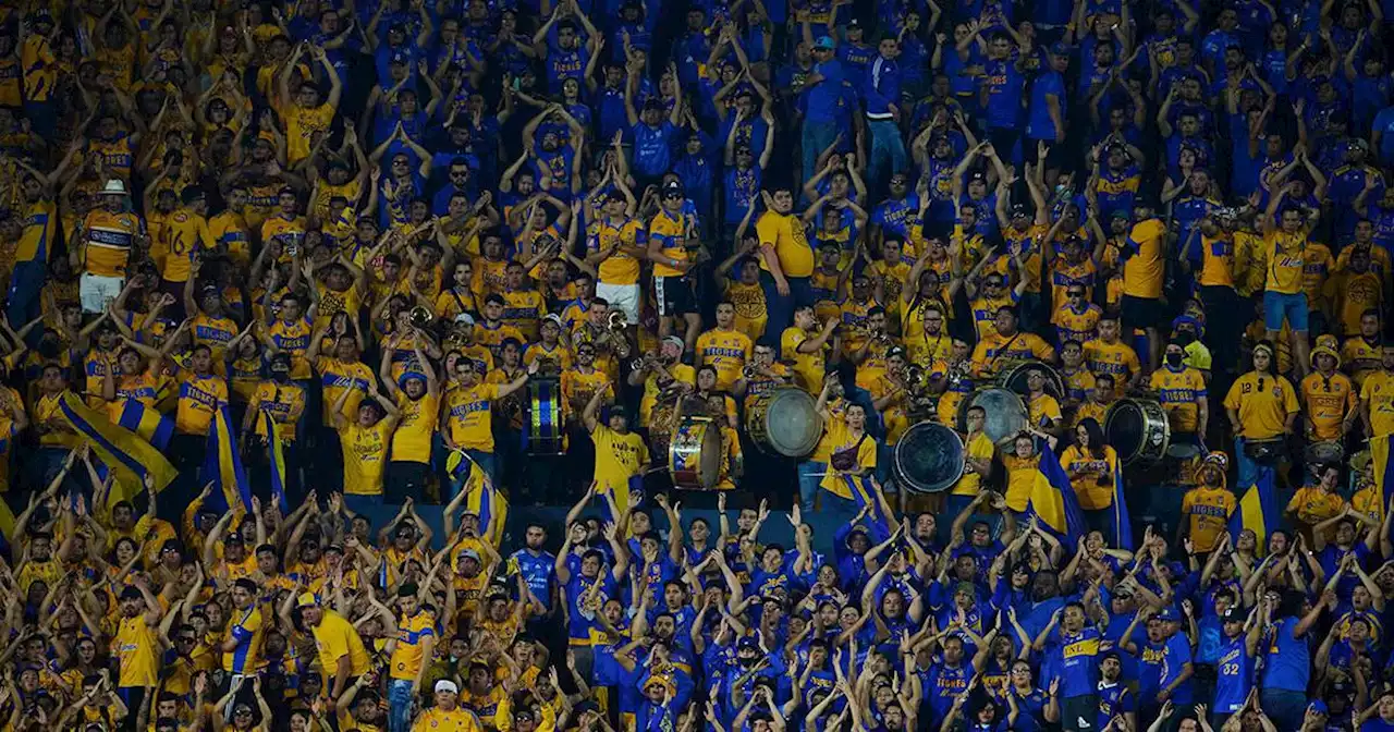 Afición de Tigres es captada agrediendo a fans de Chivas en el Volcán | VIDEO