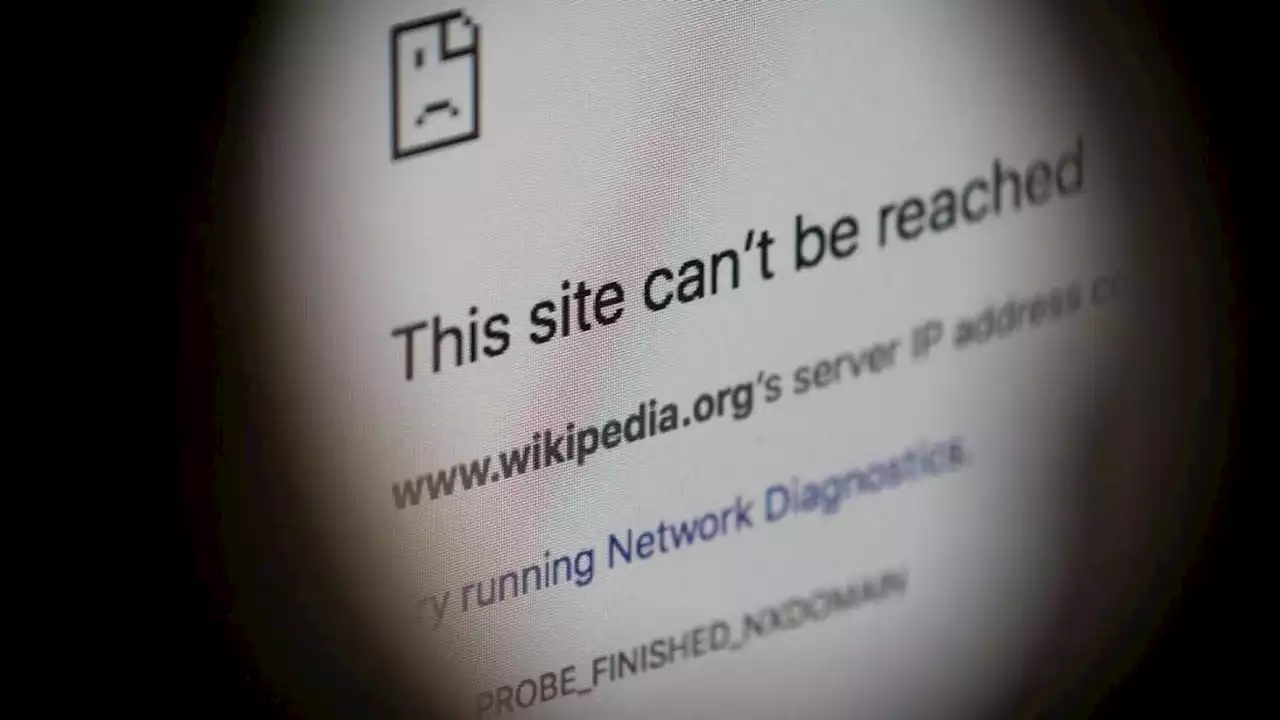 Russia Hits Wikipedia With Fine for Going Against Putin's War Narrative