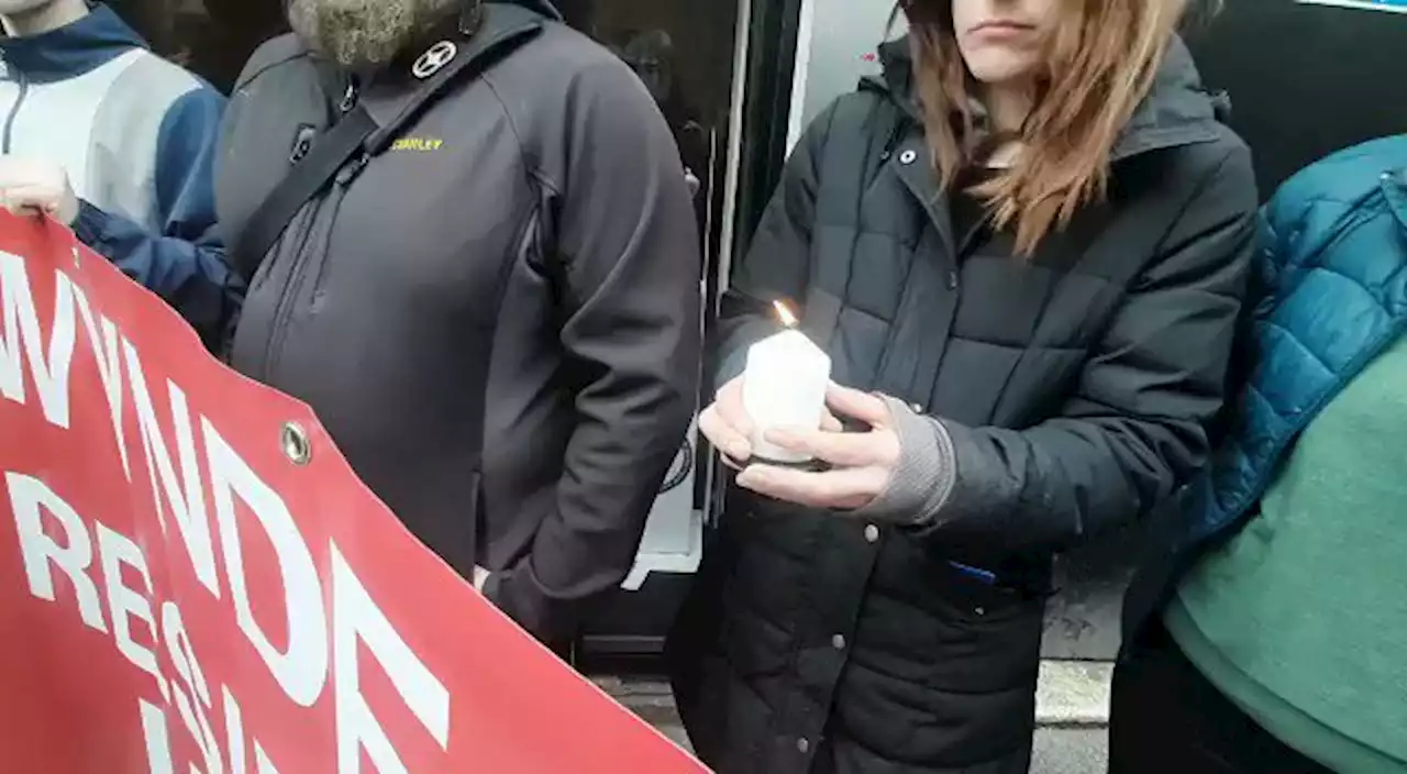 Vigil held for homeless people who have died in Glasgow hotels