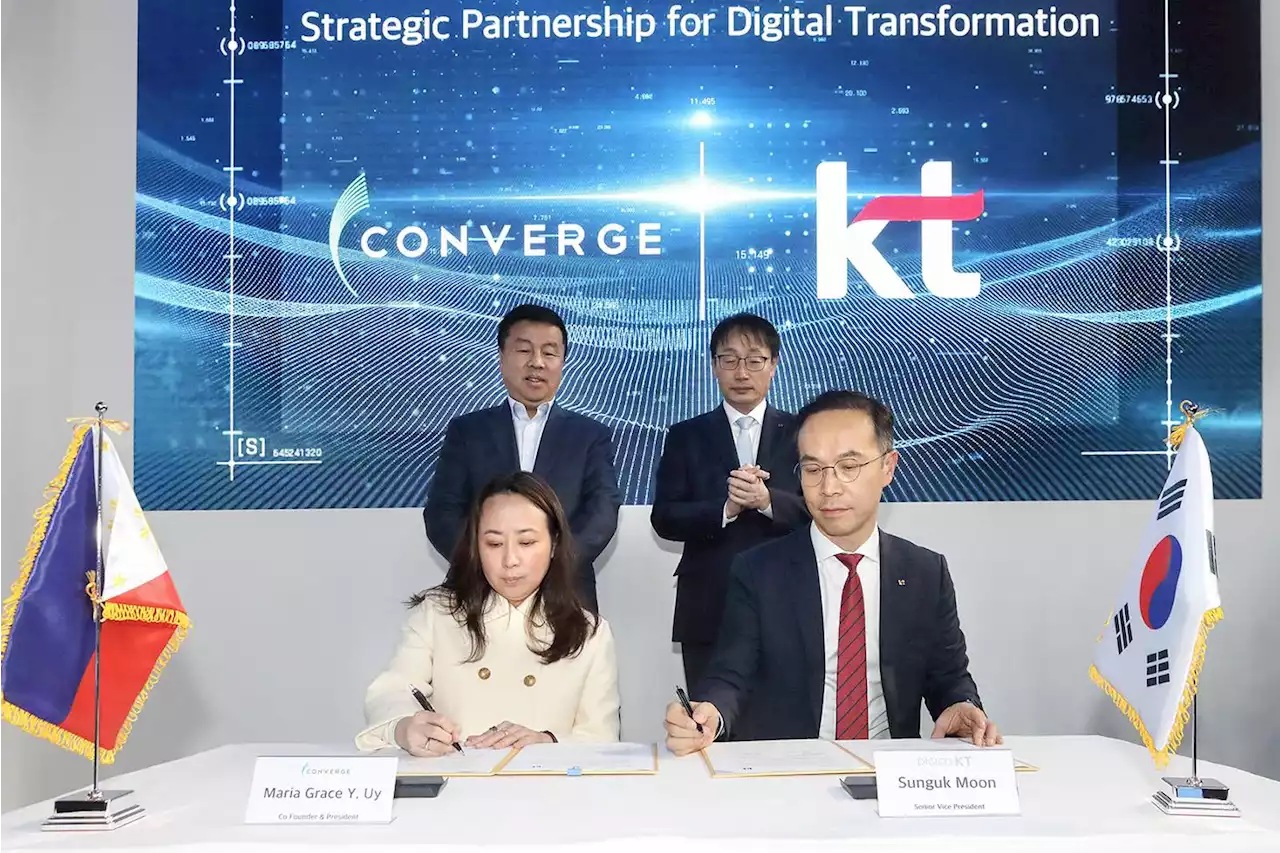 Converge, Korea’s KT ink accord to pursue potential business collab