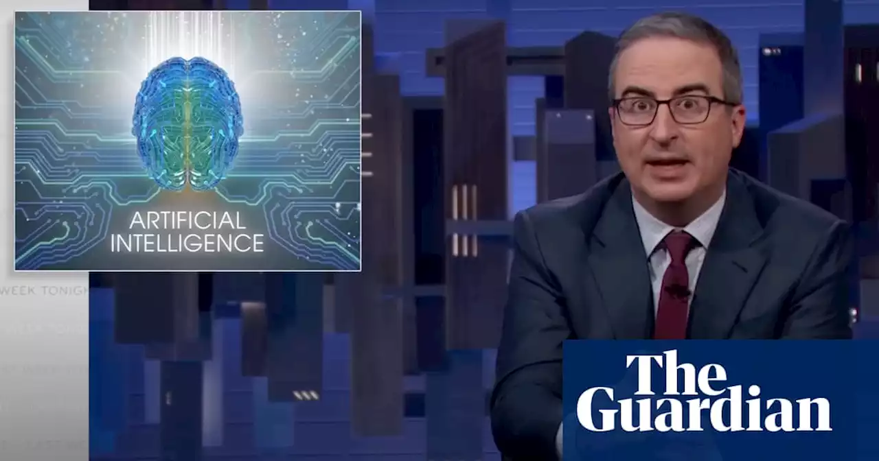 John Oliver on new AI programs: ‘The potential and the peril here are huge’