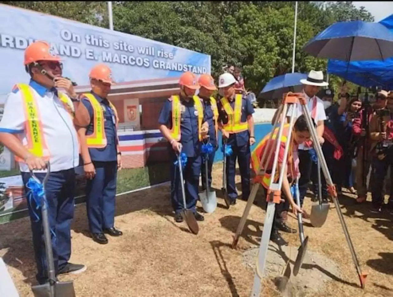 Ilocos Norte police force breaks ground for P103 million infra projects