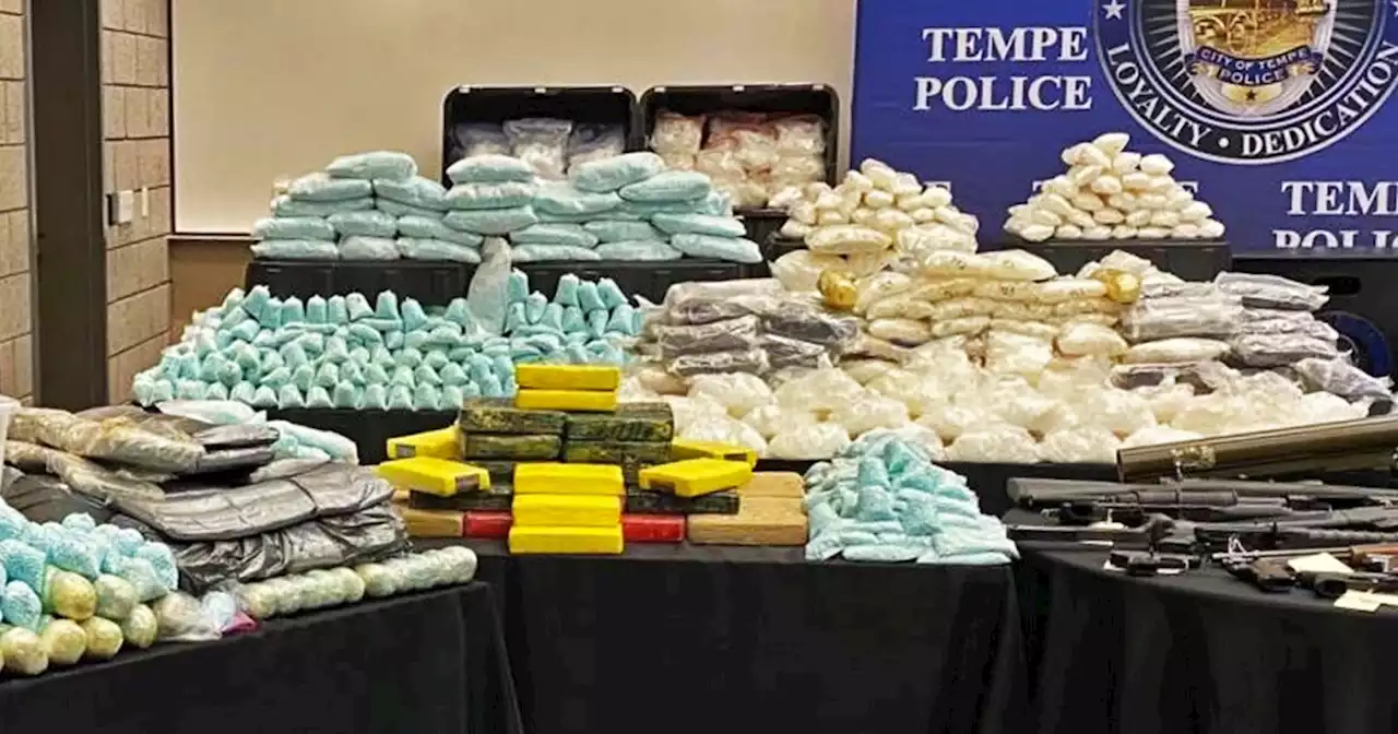 Police bust 4.5M fentanyl pills, 3K pounds of meth connected to Sinaloa Drug Cartel