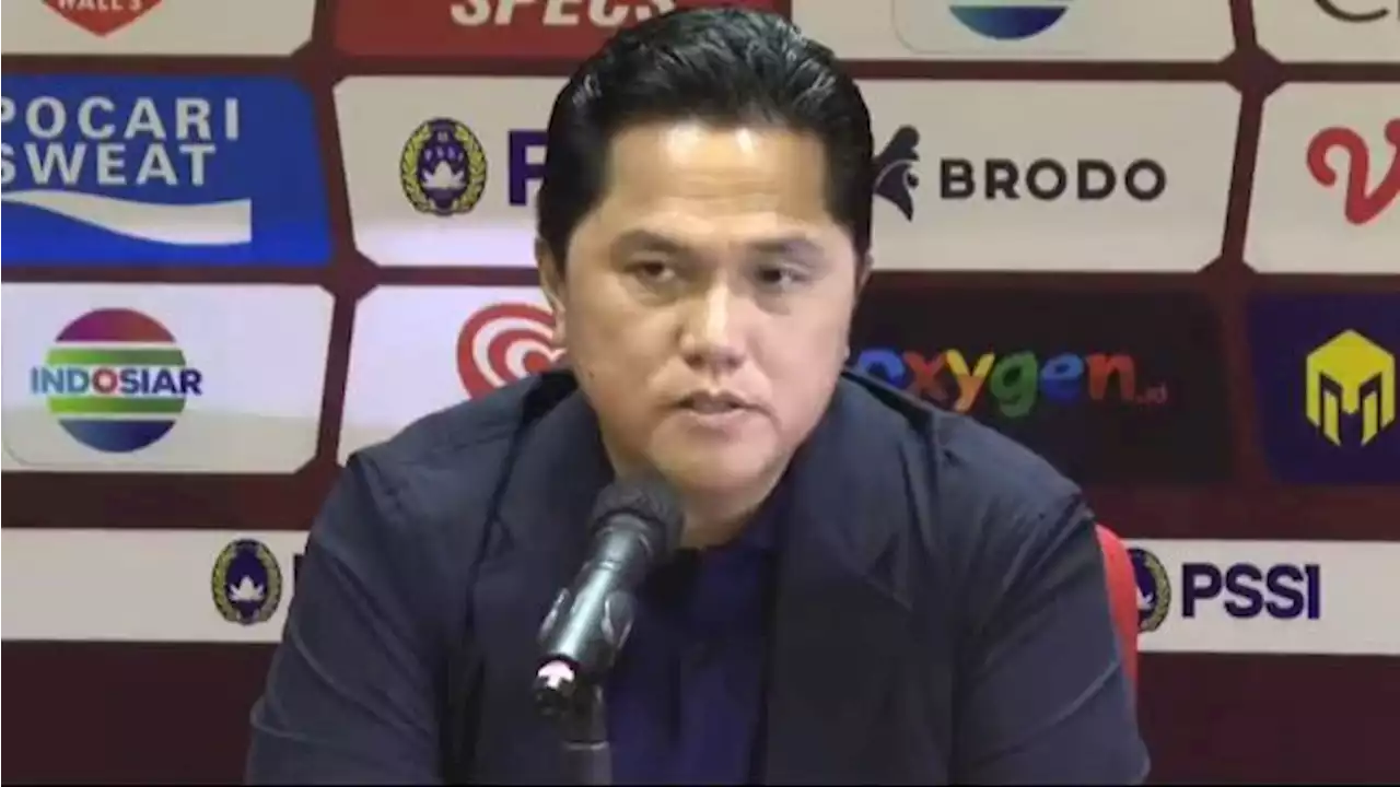 Erick Thohir Targetkan Timnas Indonesia Lolos 16 besar di Piala Dunia U20 2023