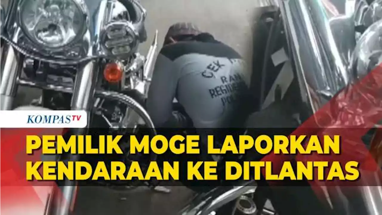 Pemilik Moge di Makassar Laporkan Kendaraannya ke Ditlantas