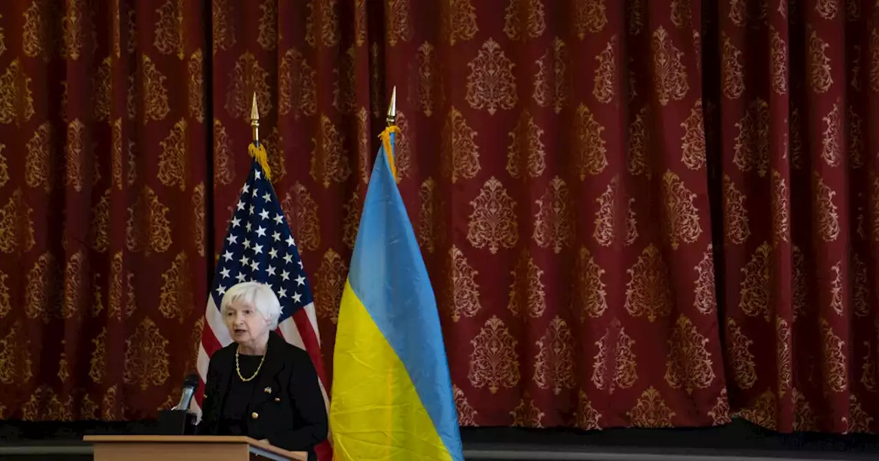 Janet Yellen visits Ukraine and pledges even more U.S. economic aid