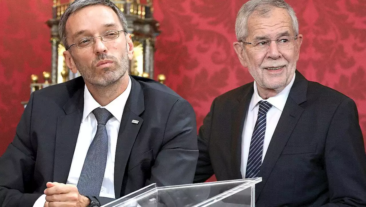 Van der Bellen: Keine Strafverfolgung gegen Kickl