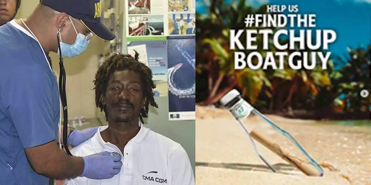 Náufrago sobrevive 24 días en el mar con ketchup; Heinz quiere darle un barco