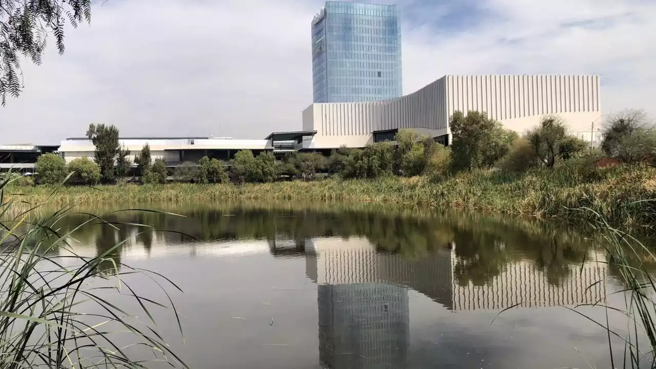 Así se ve el City Center desde el Parque de los Cárcamos