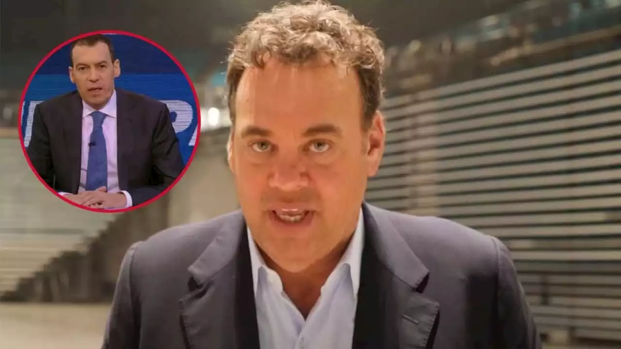 La reacción de Faitelson tras la reaparición de André Marín