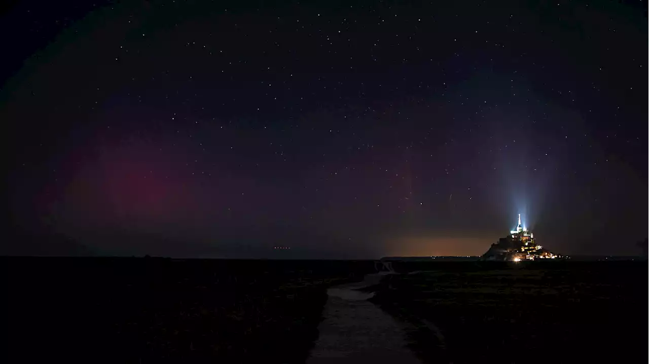 D’époustouflantes photos d’aurores boréales à nouveau capturées cette nuit en France