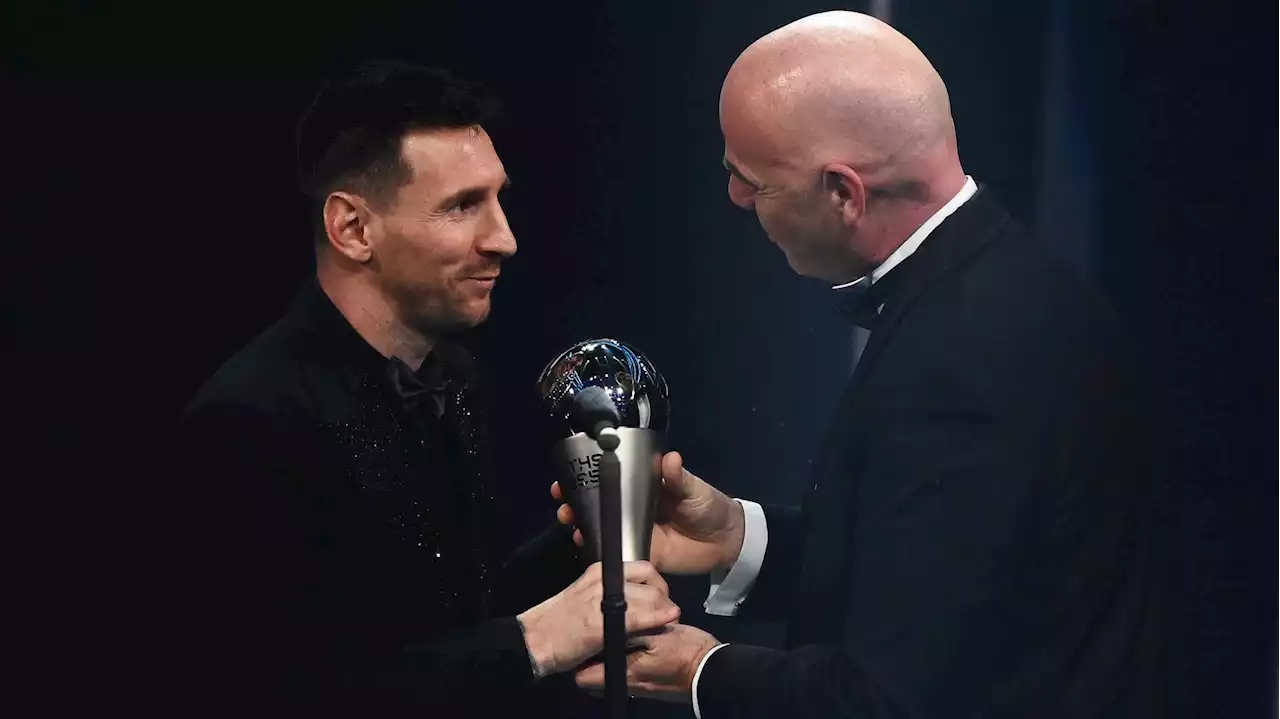 Lionel Messi élu meilleur joueur de l’année 2022 par la Fifa