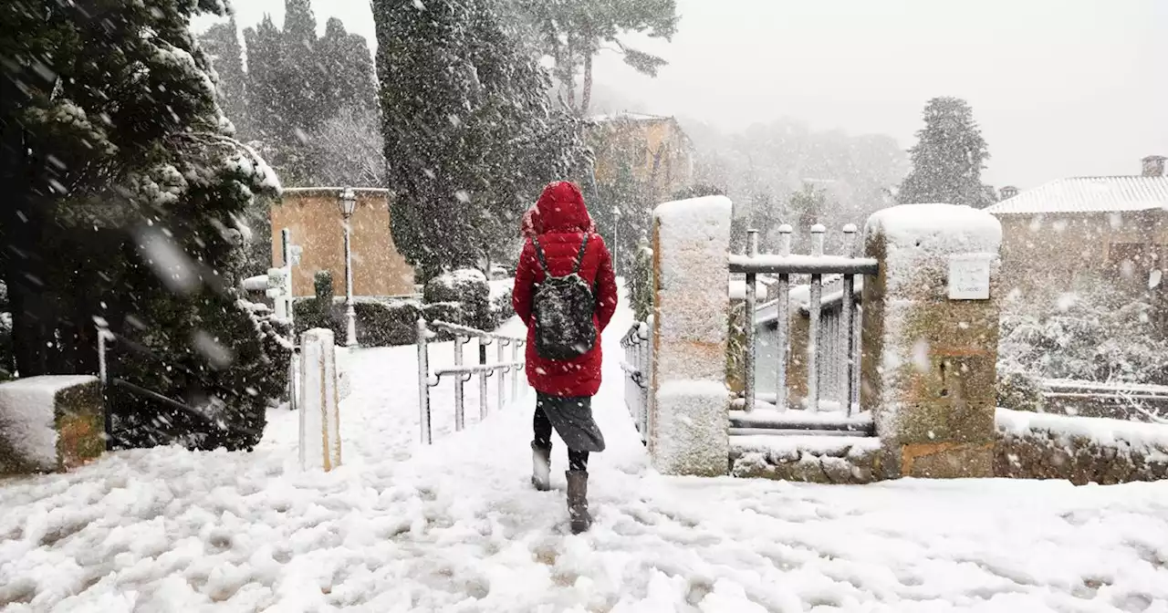 Espagne: chutes de neige record aux Baléares et froid glacial dans le centre