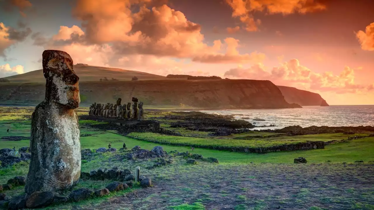 New Moai statue that 'deified ancestors' found on Easter Island