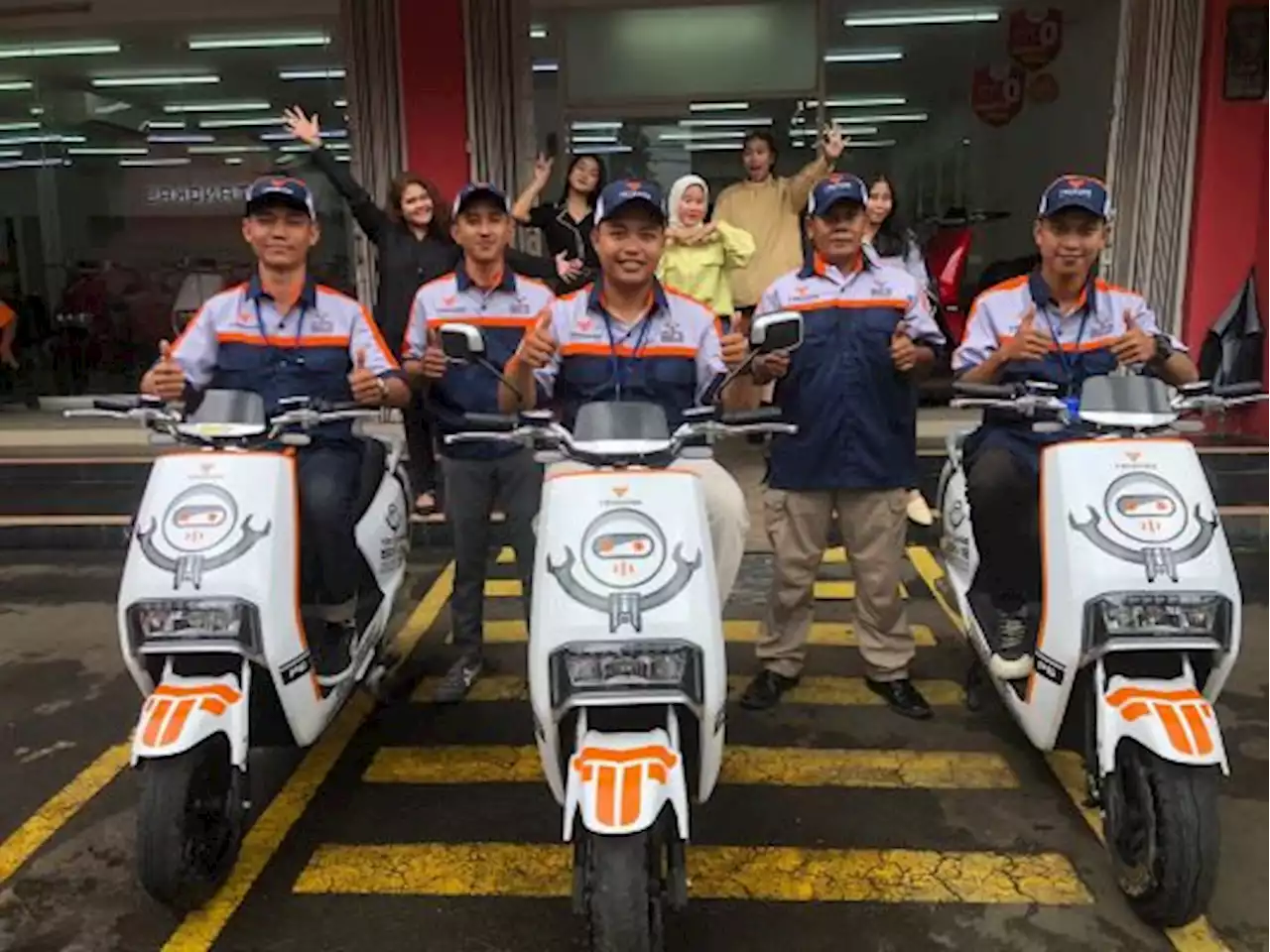 Tangkas Motor Listrik Siapkan 30 Armada untuk Mekanik