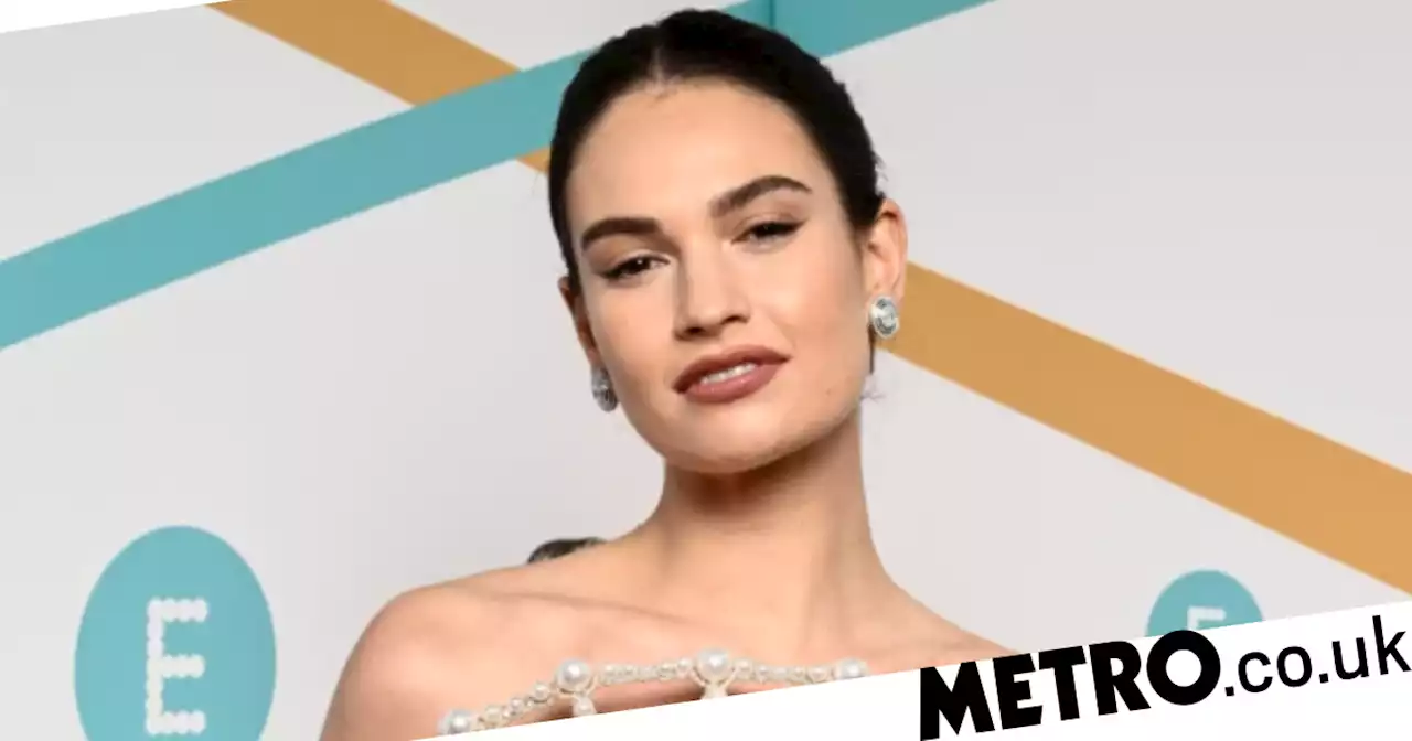 Even Lily James comes across 'rubbish men' on dating apps