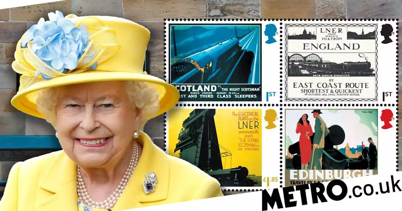 Queen makes final appearance on new set of stamps unveiled by Royal Mail