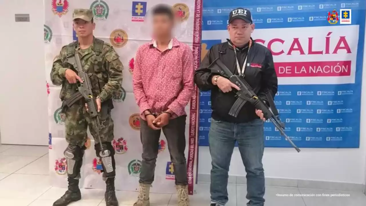 [VIDEO] A la cárcel alias 'Gafas', señalado integrante de las disidencias de las FARC | Minuto30