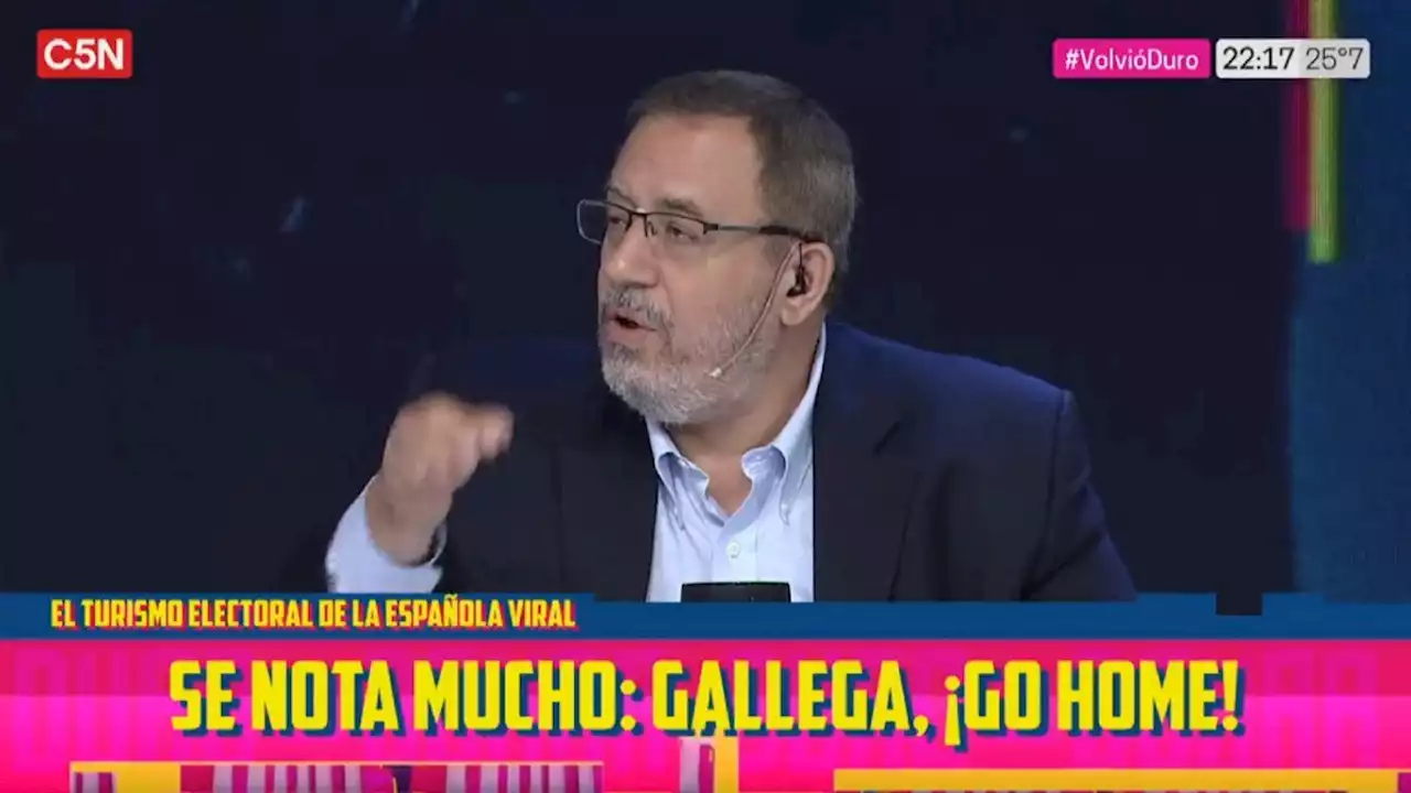 Duro de Domar: la respuesta de Carlos Maslatón a la turista española anti argentina