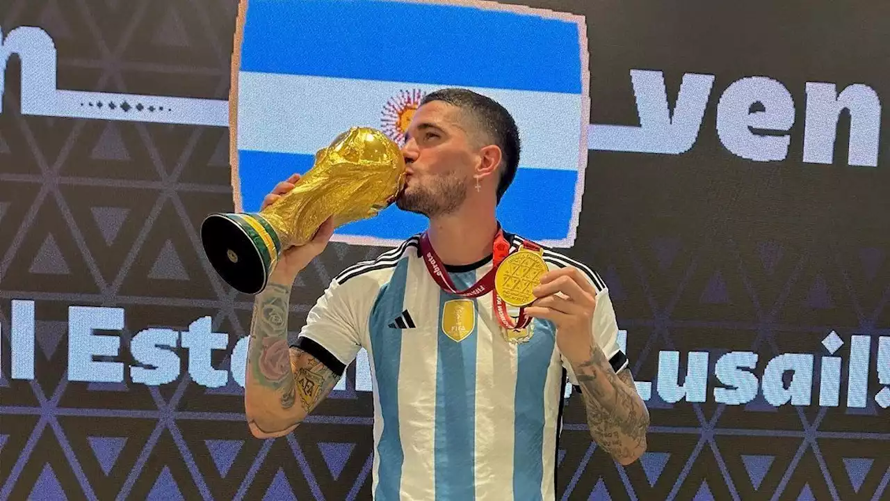 Rodrigo De Paul: 'Somos la mejor Selección Argentina que tuvo nuestro país'