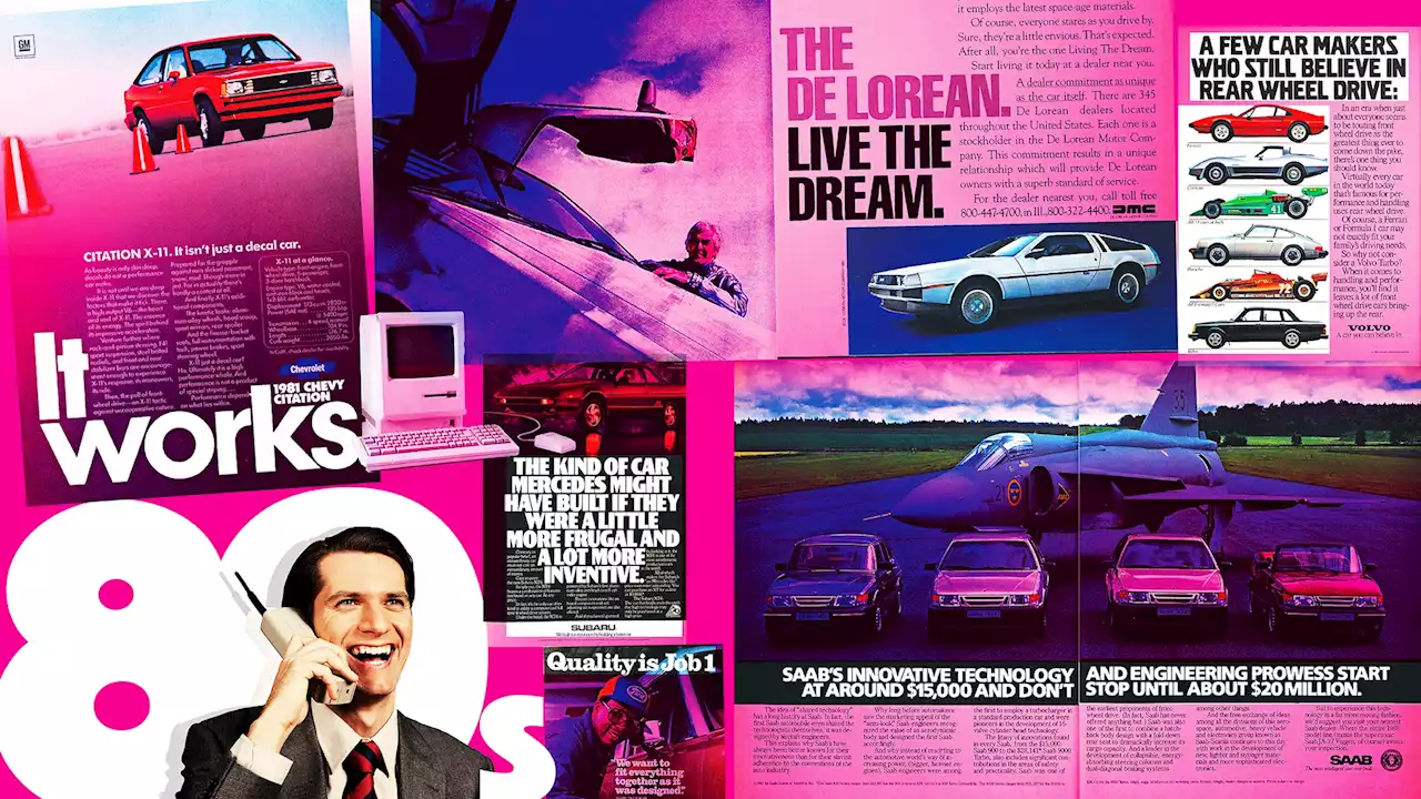 Cool Car Ads of the 1980s