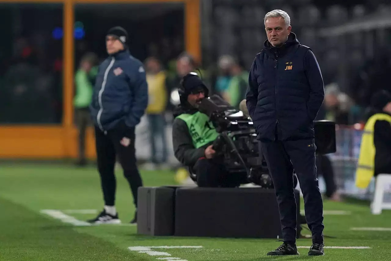 Roma med sjokktap mot tabelljumboen – Mourinho utvist