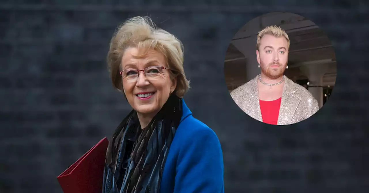 Fury over Andrea Leadsom tweet about Sam Smith as MP called 'disgusting'