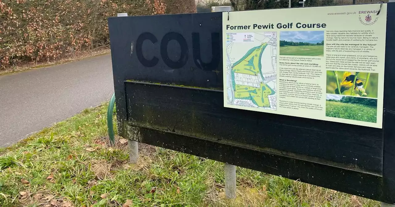 Support for plan to turn former golf course into nature reserve