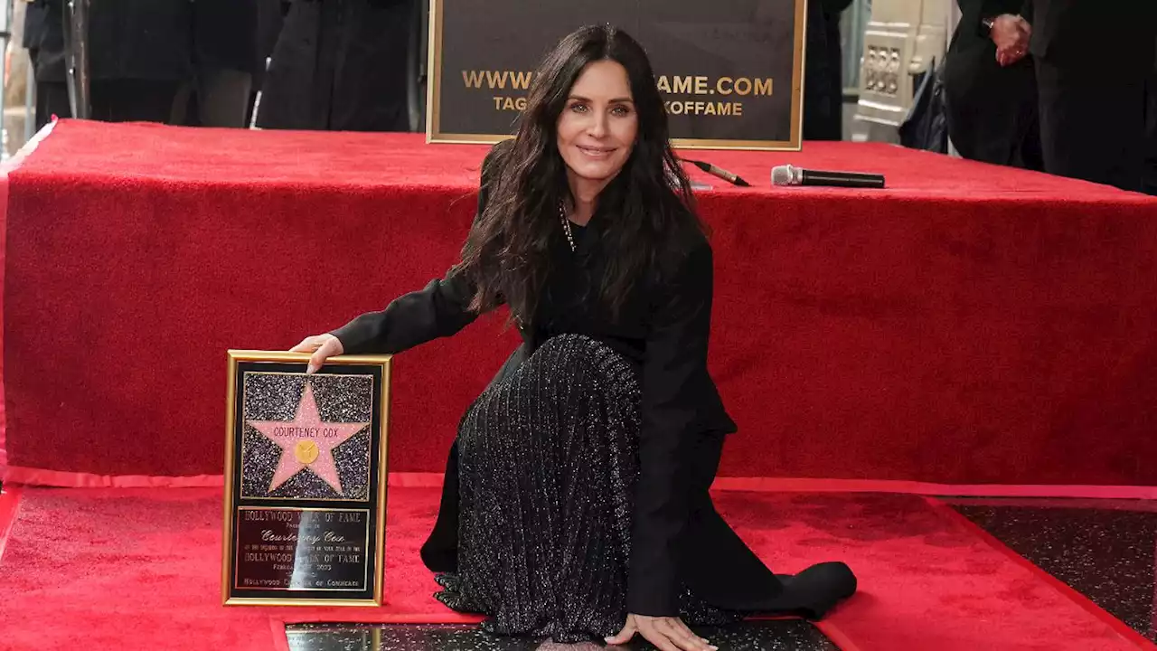 'Friends'-Star Courteney Cox erhält Hollywood-Stern