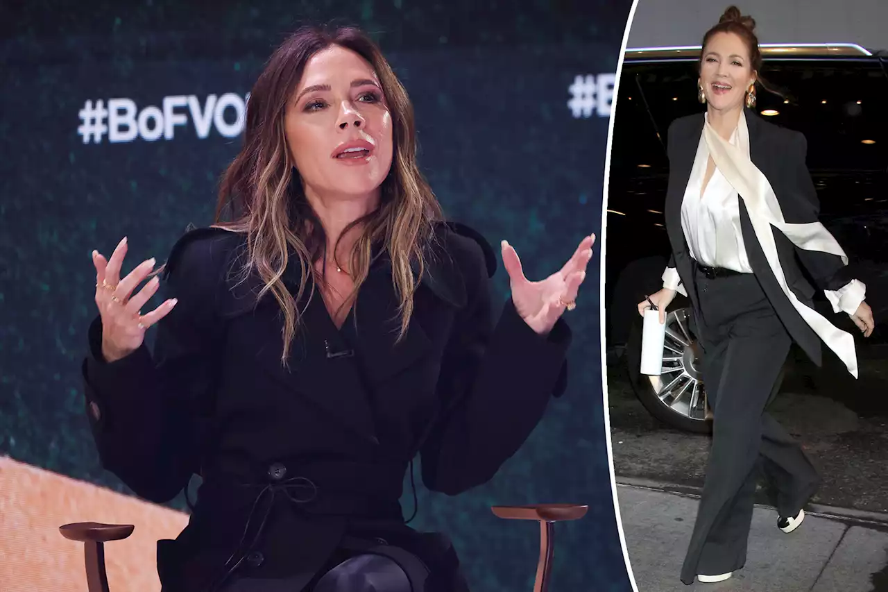 Victoria Beckham roasted for Drew Barrymore’s ‘Handmaid’s Tale’ outfit