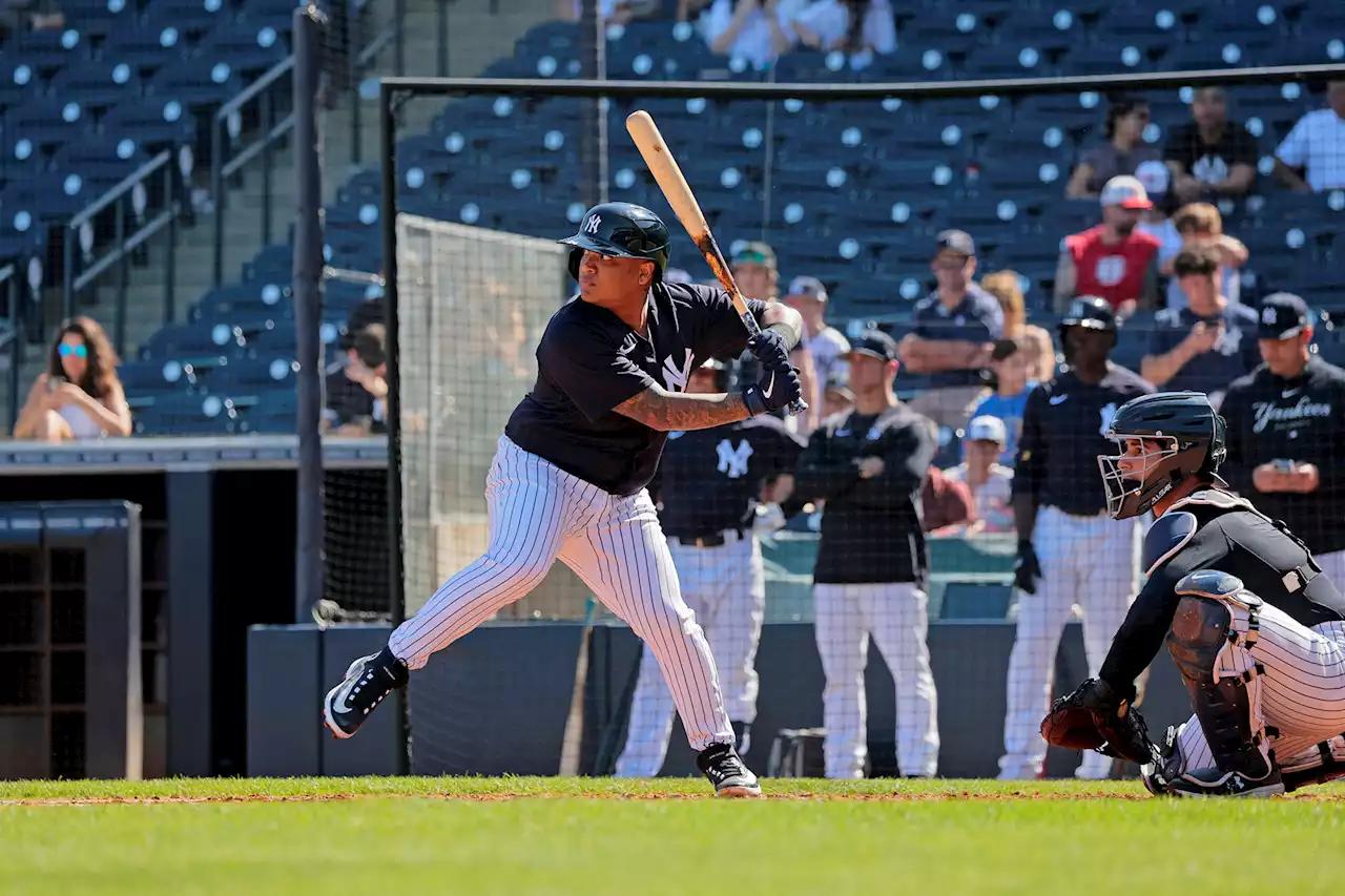 Willie Calhoun hoping bat earns him Yankee chance after ‘freak’ injuries