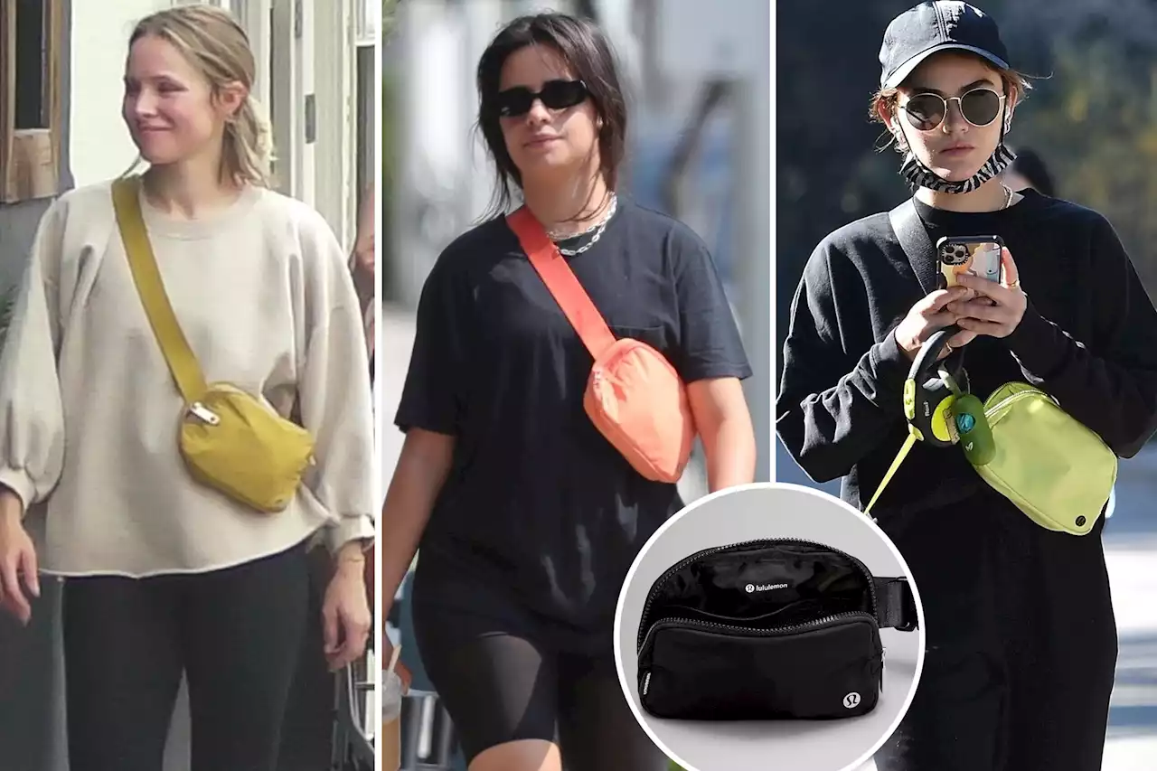 The viral celeb-loved lululemon Everywhere Belt Bag is back in stock