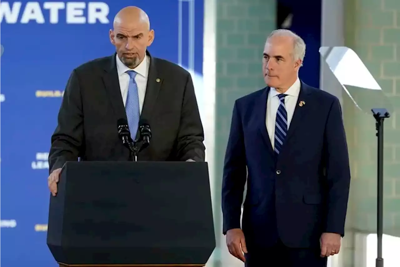 Sen. Bob Casey returns to work as Sen. John Fetterman continues treatment