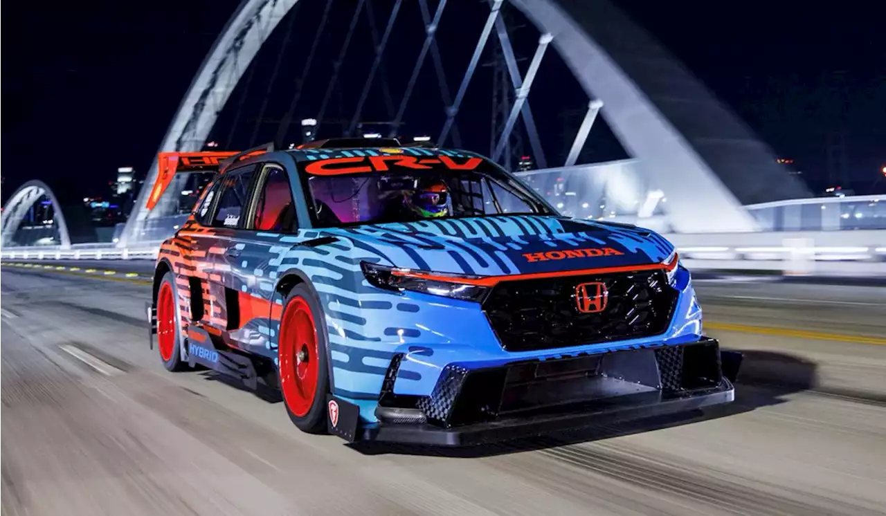 Honda reveals wild 800hp CR-V Hybrid Racer