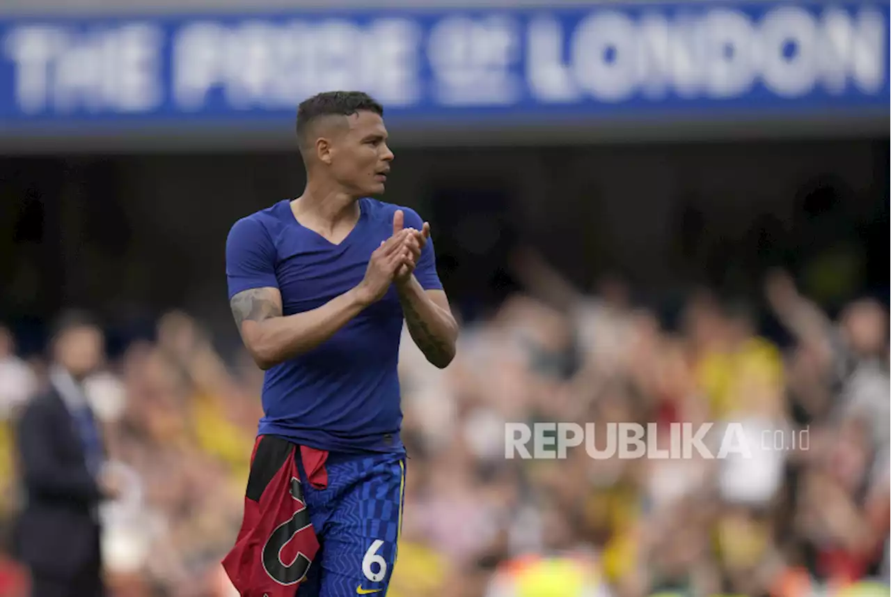 Thiago Silva Diprediksi Absen Paling Cepat Enam Pekan karena Cedera Lutut |Republika Online