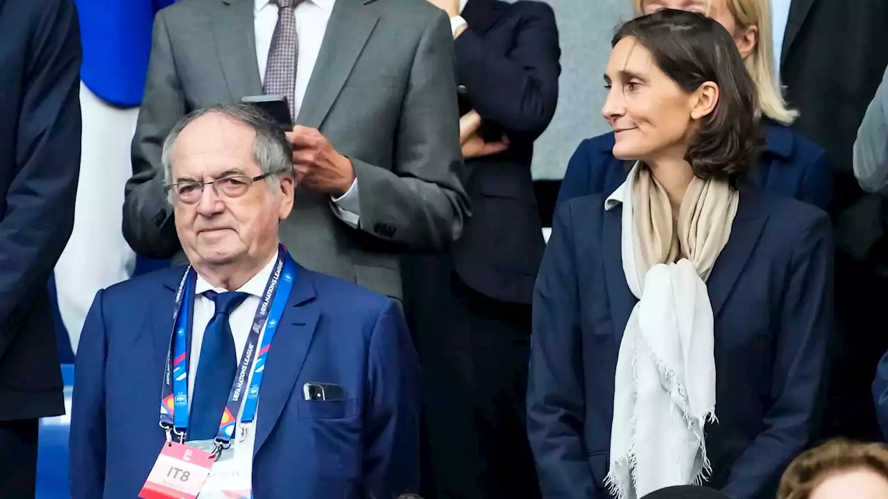 FFF: Le Graët tacle Oudéa-Castéra après sa démission... et aurait souhaité que Macron 'freine sa ministre'