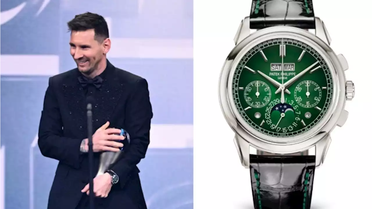 Lionel Messi Just Rocked a $218,000 Platinum Patek Philippe Perpetual Calendar at the FIFA Awards