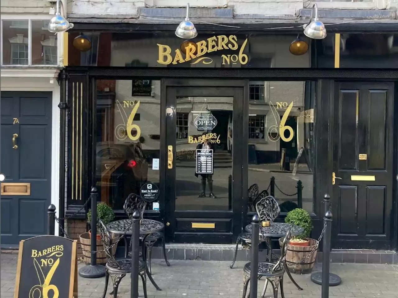 New barber shop in Bridgnorth owned by man whose dad ran pharmacy in same town