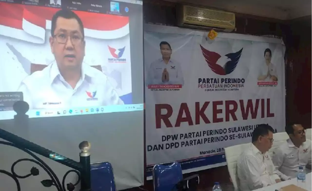 DPW Partai Perindo Sulut Gelar Rakerwil, HT: Harus Mendapat Tempat di Hati Masyarakat