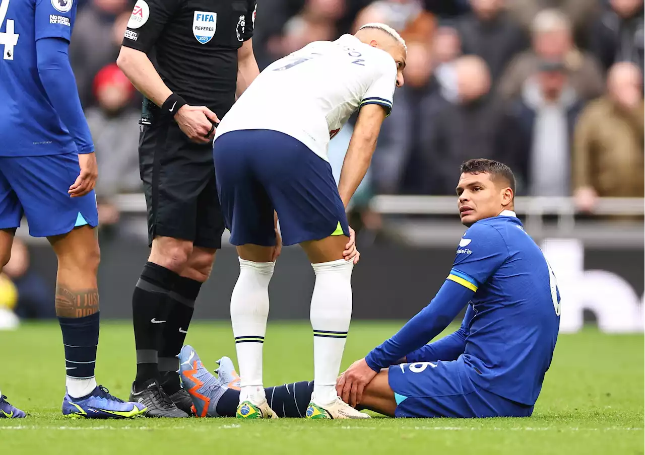 Chelsea reveal full extent of Silva injury picked up in Tottenham defeat