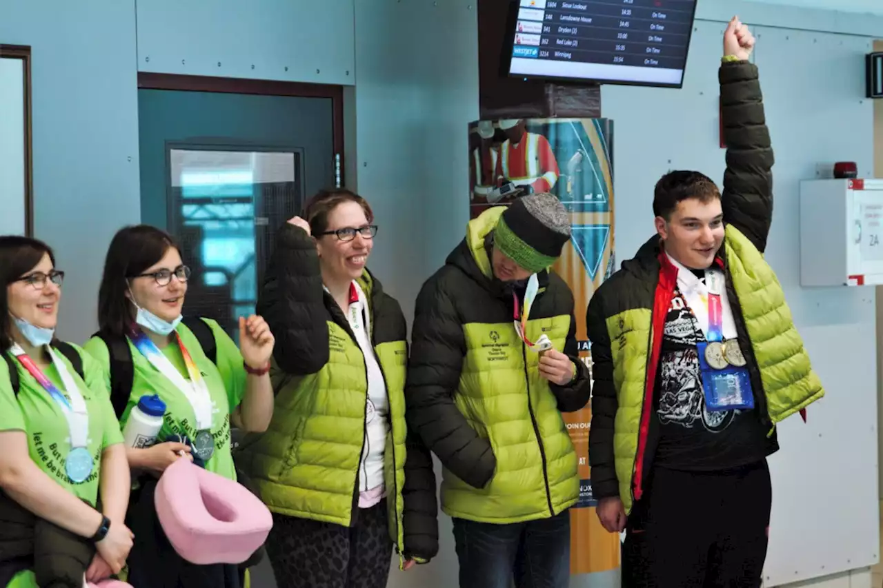 Special Olympics athletes celebrate success