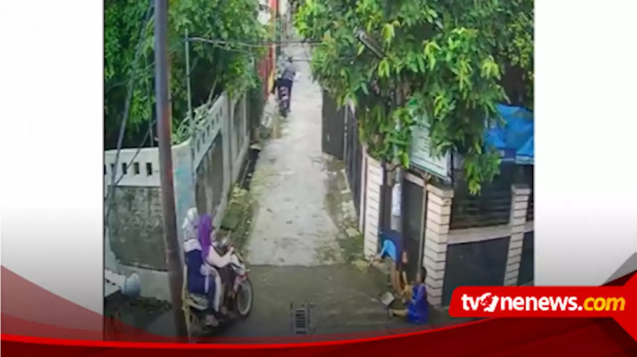 Detik-detik Kedatangan 2 Korban yang di Cor Terekam CCTV