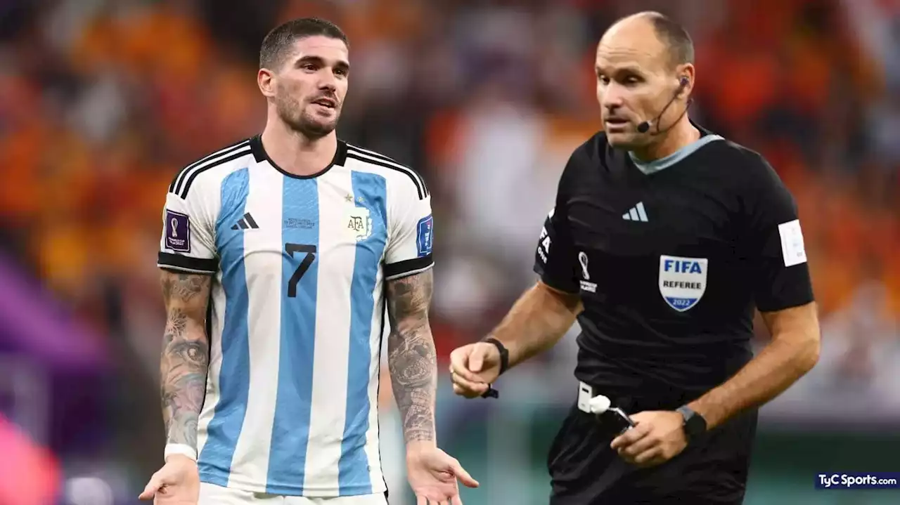 Rodrigo De Paul, el recuerdo sobre Lahoz y el día que se comió la lengua por pedido de Simeone - TyC Sports