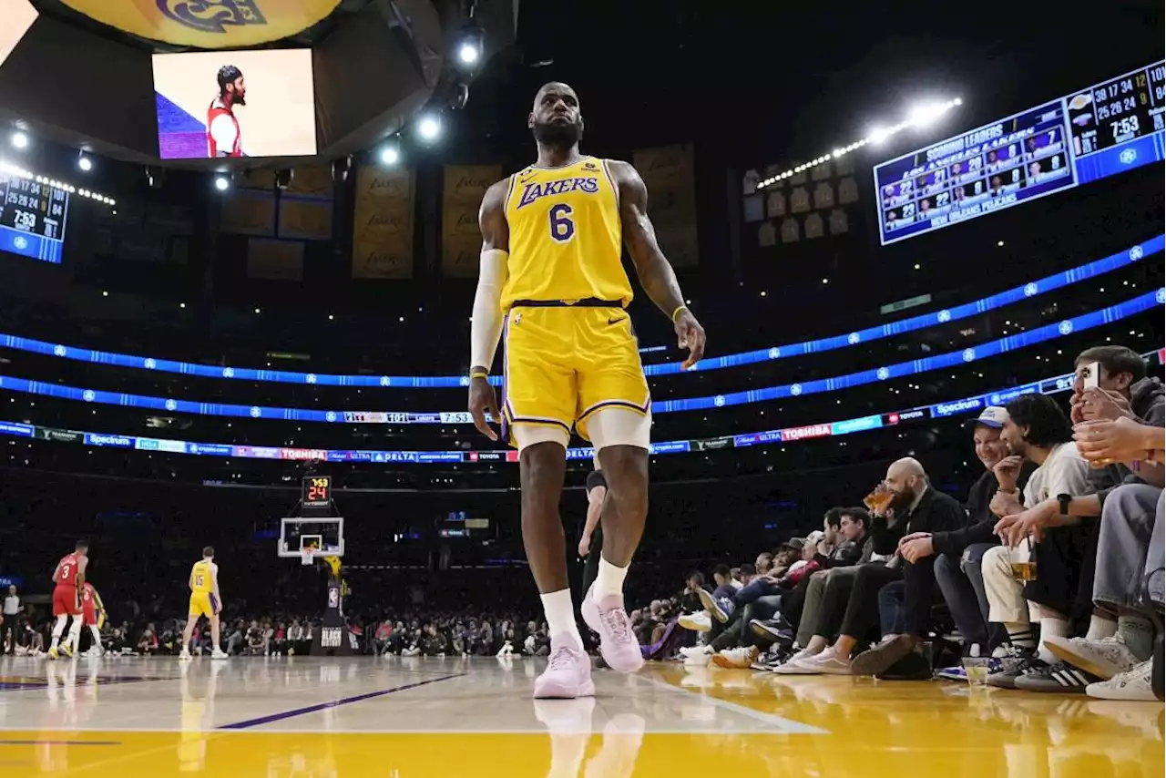 LeBron estará fuera por lesión y Lakers podría quedar fuera de playoffs