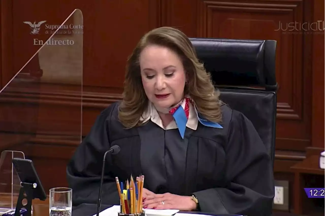 Yasmín Esquivel faltó de nuevo en la Suprema Corte