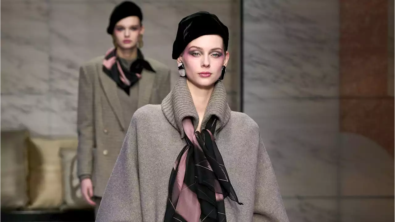 5 choses à retenir du défilé Giorgio Armani automne-hiver 2023-2024