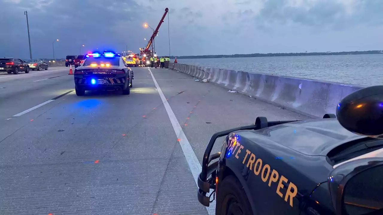 BREAKING: Deadly crash on Buckman Bridge, vehicle into St. Johns River