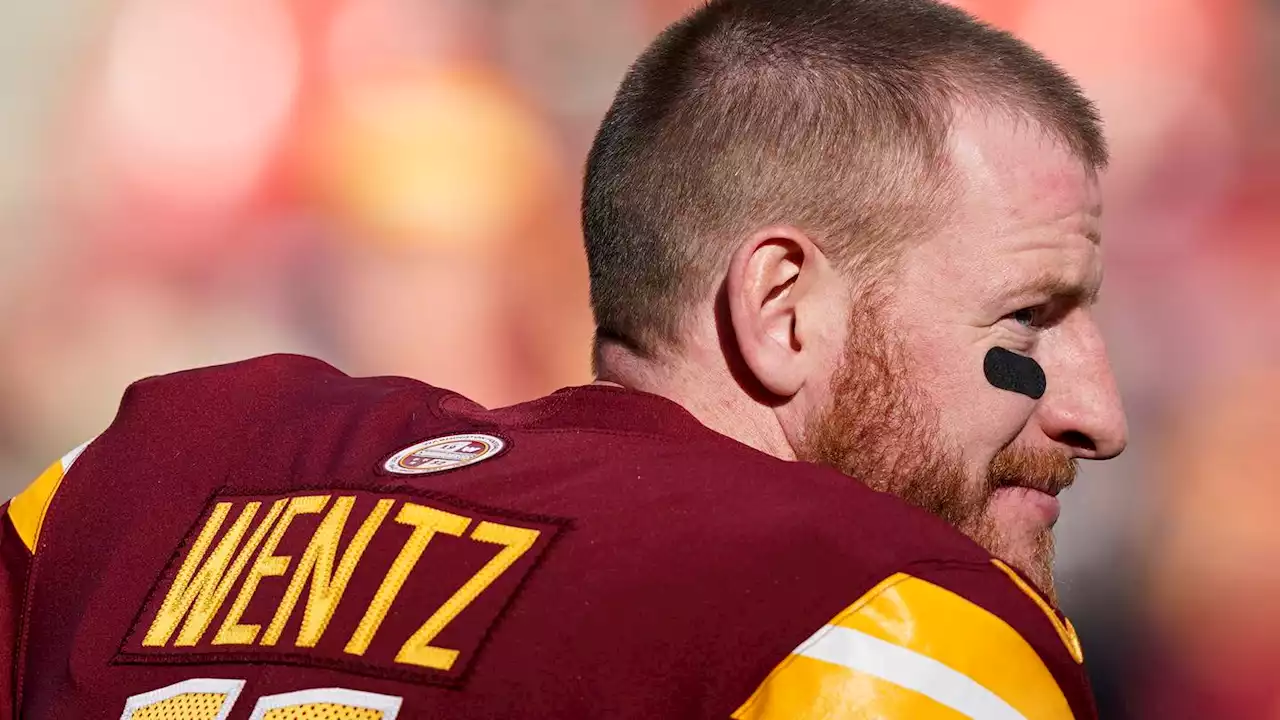 Commanders release QB Carson Wentz