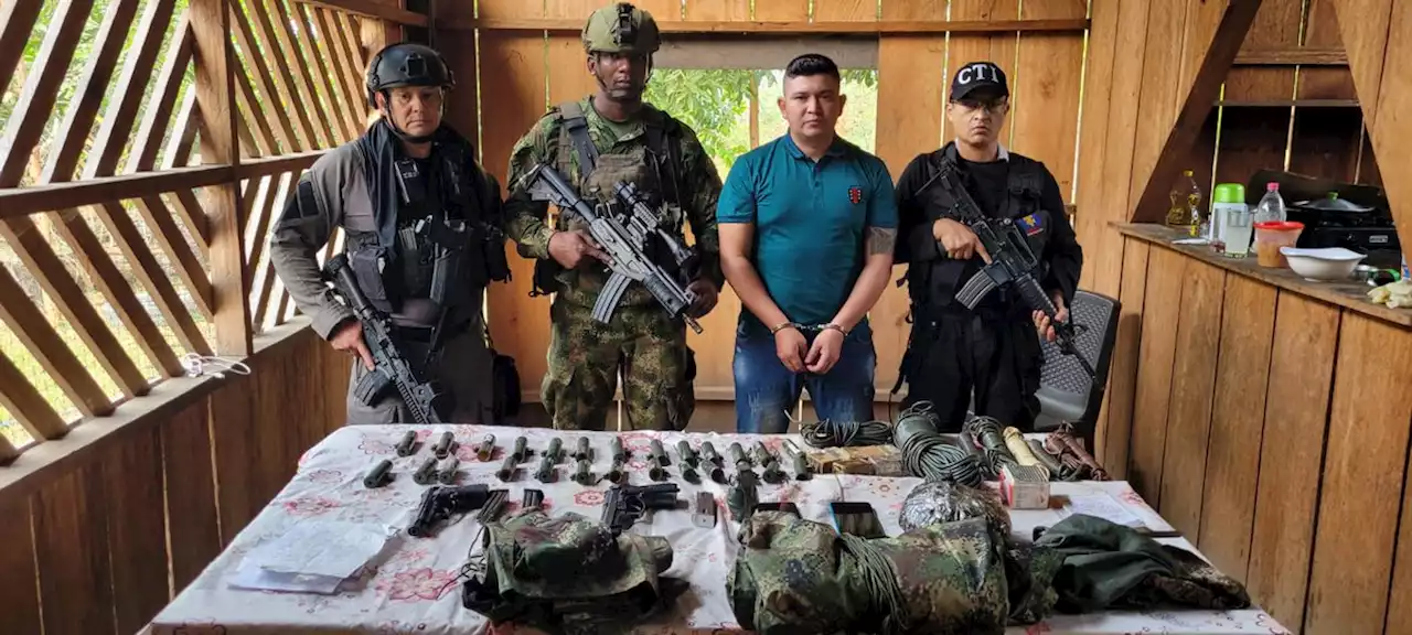 Capturan a disidentes de las Farc, dos de ellos cabecillas en el Meta