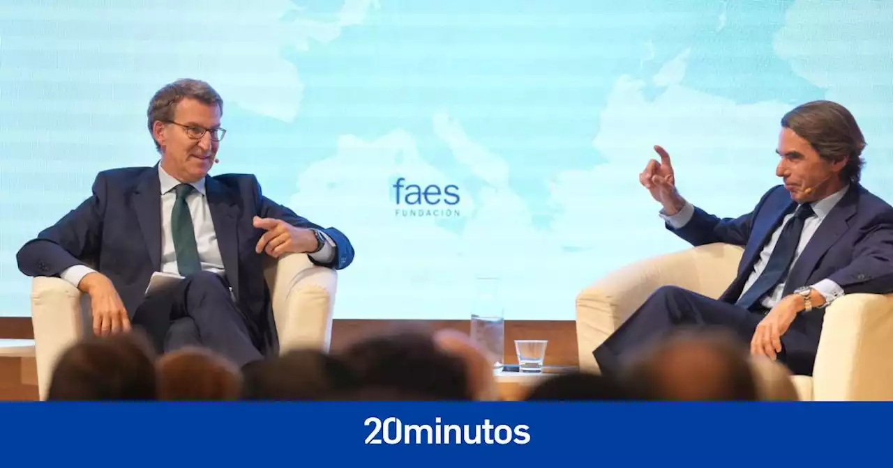 Aznar, en contra de que el PP forme Gobierno con Vox: 'No lo deseo'